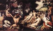 CORNELIS VAN HAARLEM The Wedding of Peleus and Thetis df china oil painting reproduction